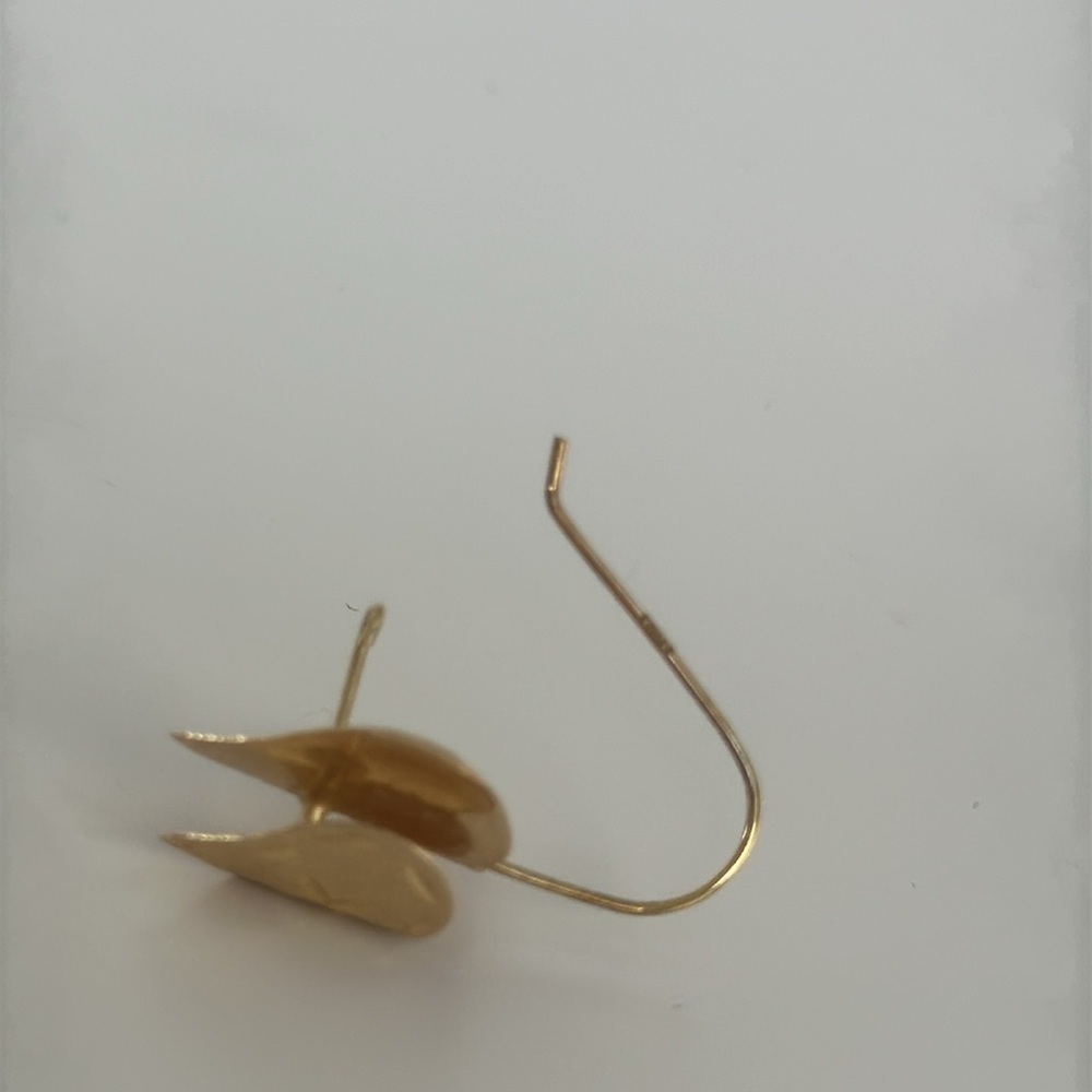 14k real solid gold earnings - Picture 8 of 9